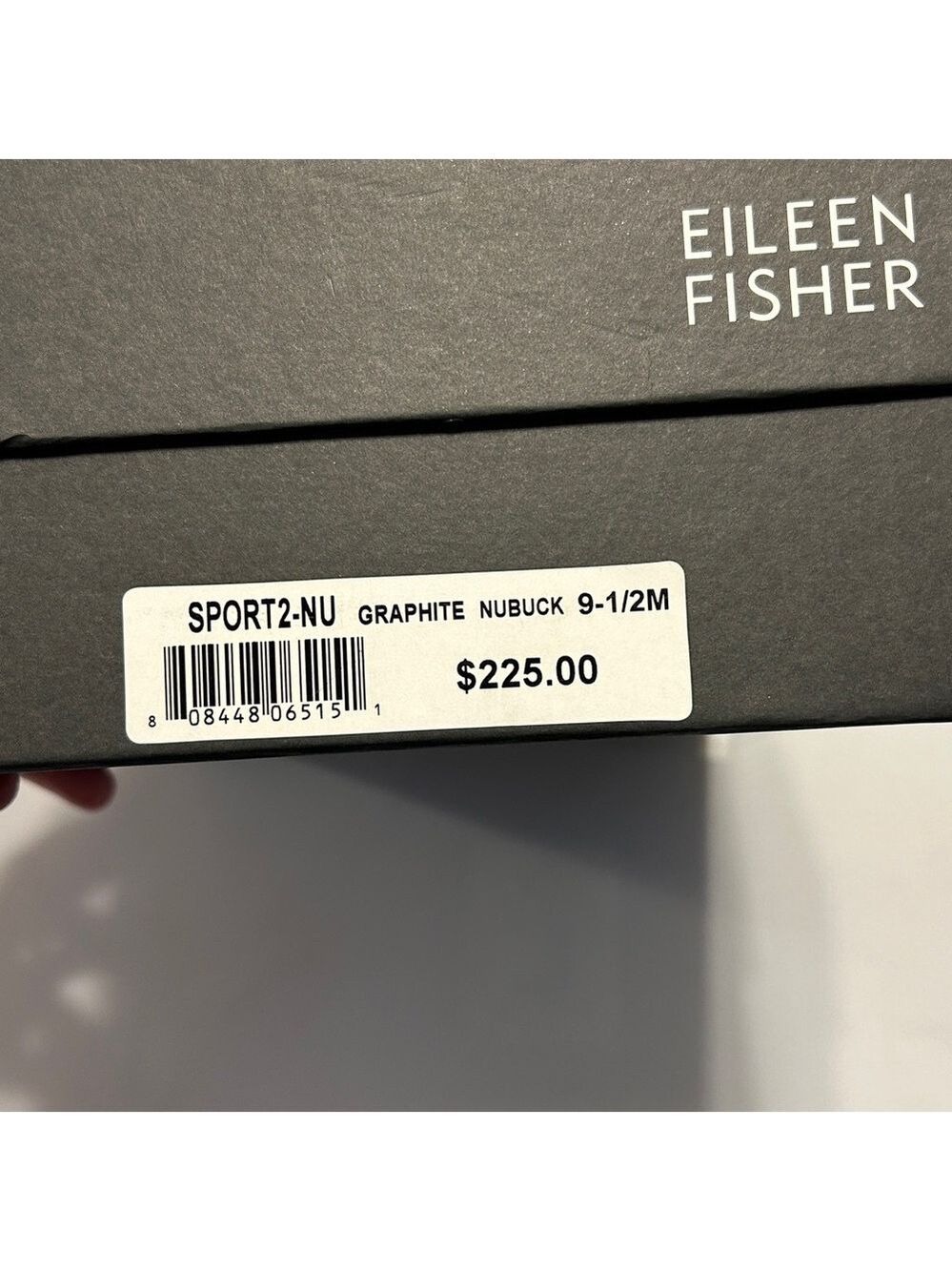 Eileen Fisher woman’s Dark gray Sandals. Size 9 1/2 M. Good condition. Zip back - Picture 11 of 11